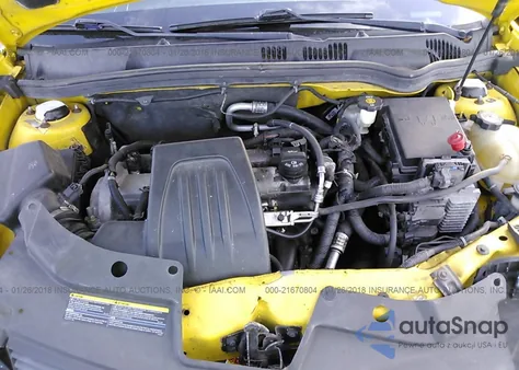 2008 Chevrolet Cobalt Sport from USA, damaged, VIN 1G1AM18BX87249843